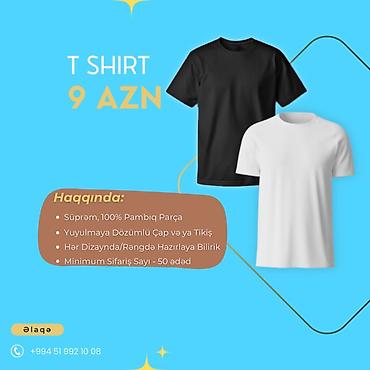 T shirt, Qələm, Kepka, Jaket, Çanta, Eco Bag üzərinə çap KAMPANİYA ❗️ - şəkil 2