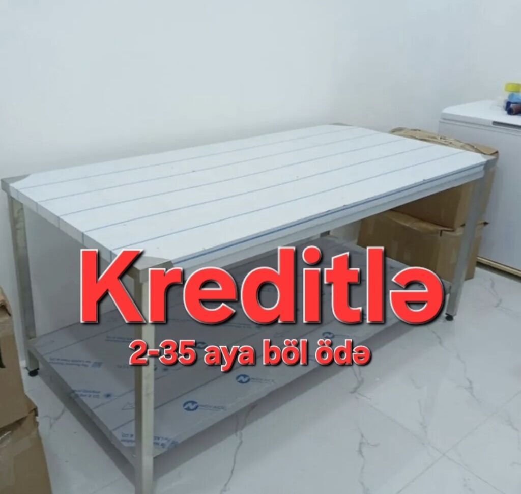 Peşəkar Mətbəxlər Üçün Yüksək Keyfiyyətli Nerj İş Masası ✅ Nerj