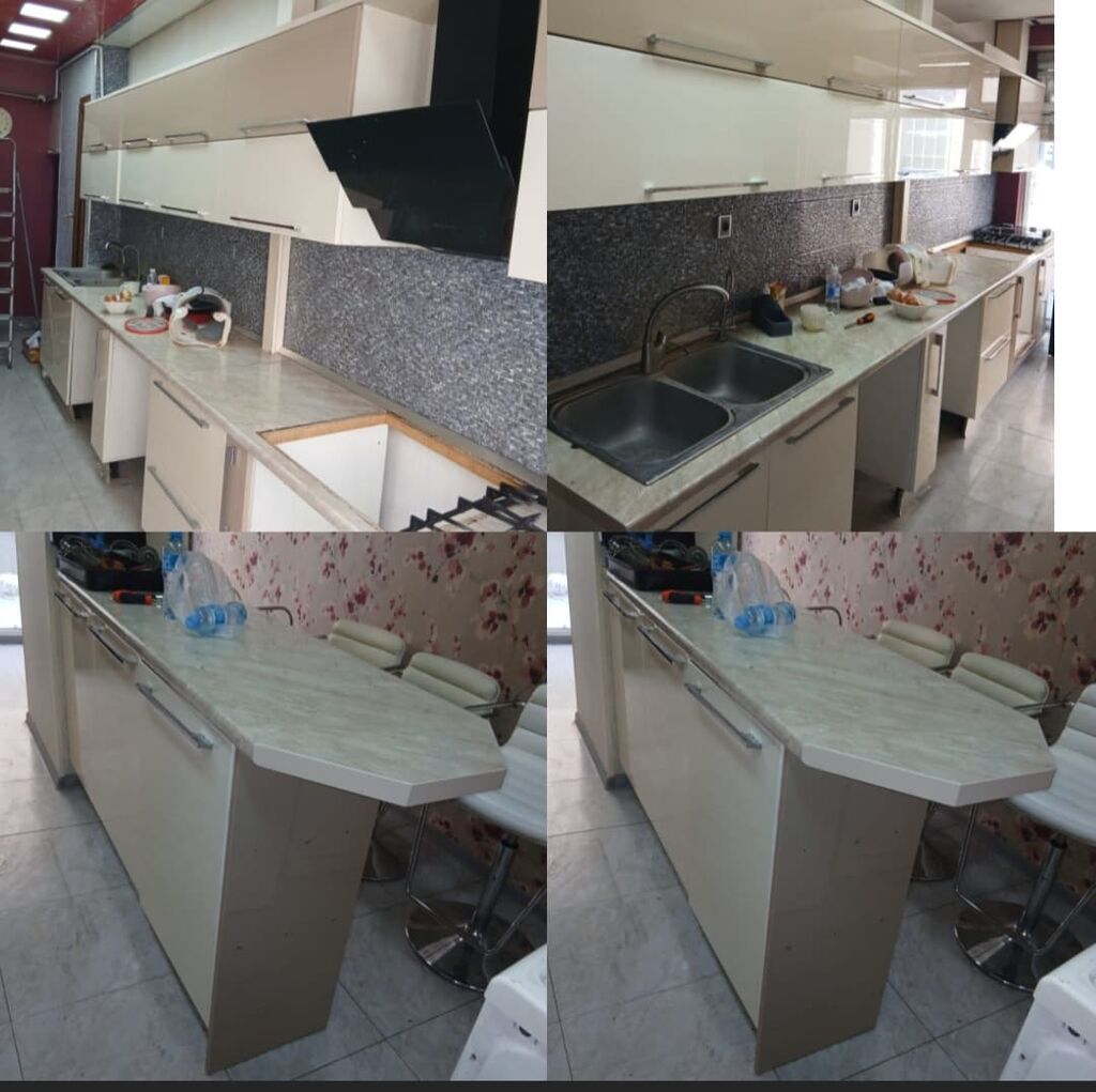 ✅Tecili metbex mebeli 500 manata satilir. Üstünde aspirator verilir