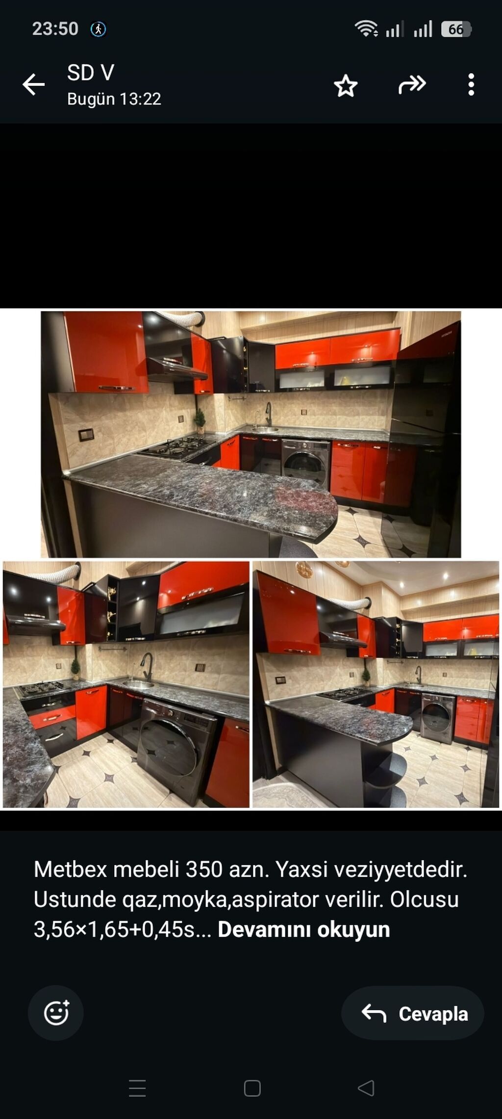 Metbex mebeli 350 azn. Yaxsi veziyyetdedir. Ustunde