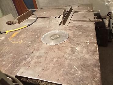 Ağac emalı üçün stasionar stolüstü dairəvi mişar (sirkulyar) - şəkil 4