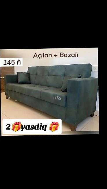 Divan, Qonaq otağı üçün, Parça, Bazalı, Açılan - şəkil 2