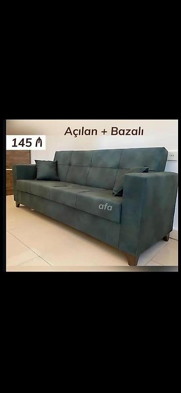 Divan, Qonaq otağı üçün, Parça, Bazalı, Açılan - şəkil 3