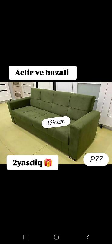 Divan, Qonaq otağı üçün, Parça, Bazalı, Açılan - şəkil 4