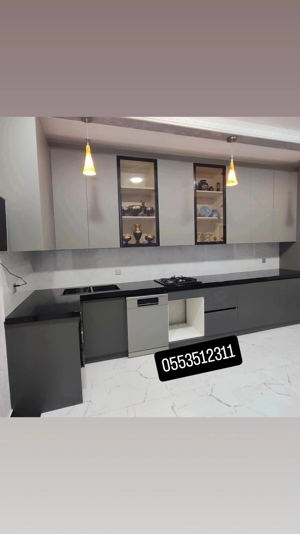 Mətbəx mebeli dizaynı və yığımı - Müasir, klassik və minimalist