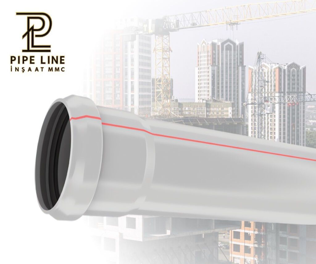 Kanalizasiya borusu, Plastik, Yeni