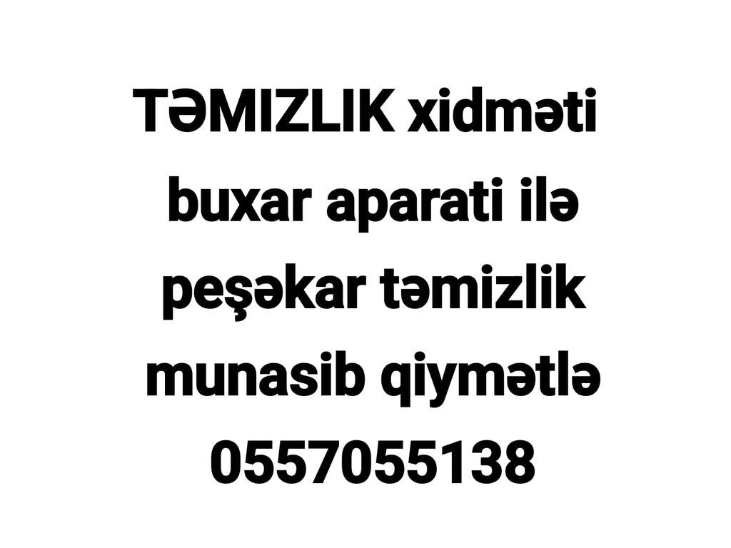Təmizlik | Ofislər