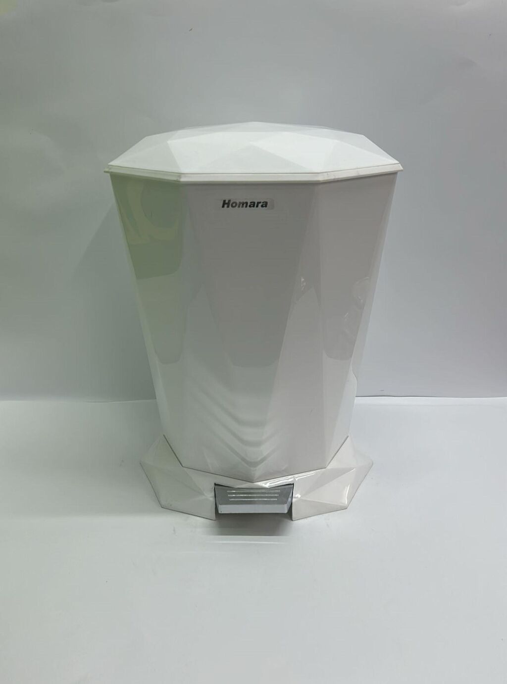 Zibil vedrəsi Homara HM005, plastik, ağ, 30х39 sm Xüsusiyyətlər