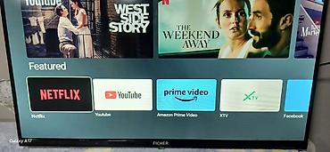 Ficher Smart TV - Smart TV platforması ilə Netflix, YouTube, Amazon - şəkil 4