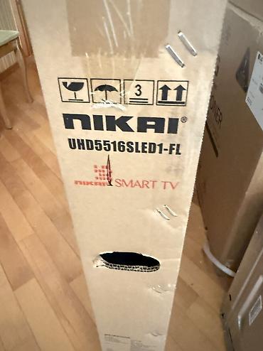 Yeni Televizor Nikai 55" 4K (3840x2160), Ünvandan götürmə - şəkil 3