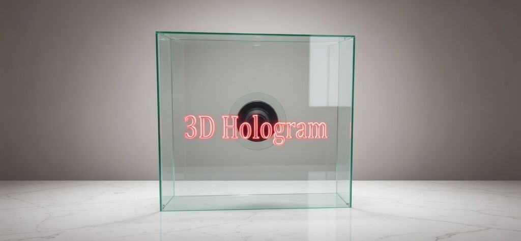 3D holoqram displeyi. Bu