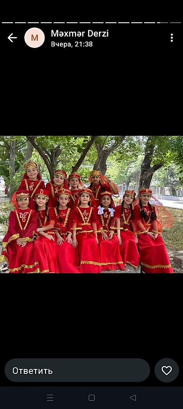 Uşaq milli geyimləri – icarə və hazırlama xidməti Məktəb, bağça - şəkil 5