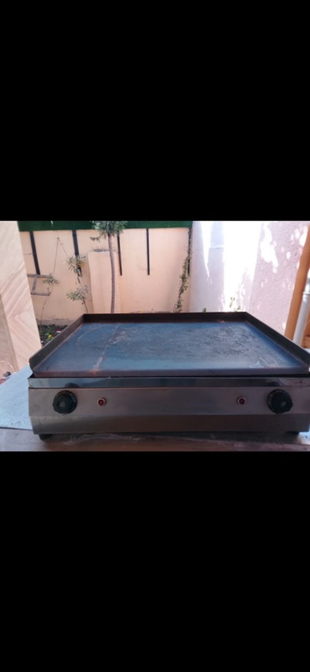 Elektrik planşa/gril – peşəkar mətbəx üçün düz qızdırma səthi