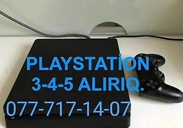 Playstation 3- 4 -5 alırıq, playstation alışı. Bazarda ən yüksək - şəkil 2