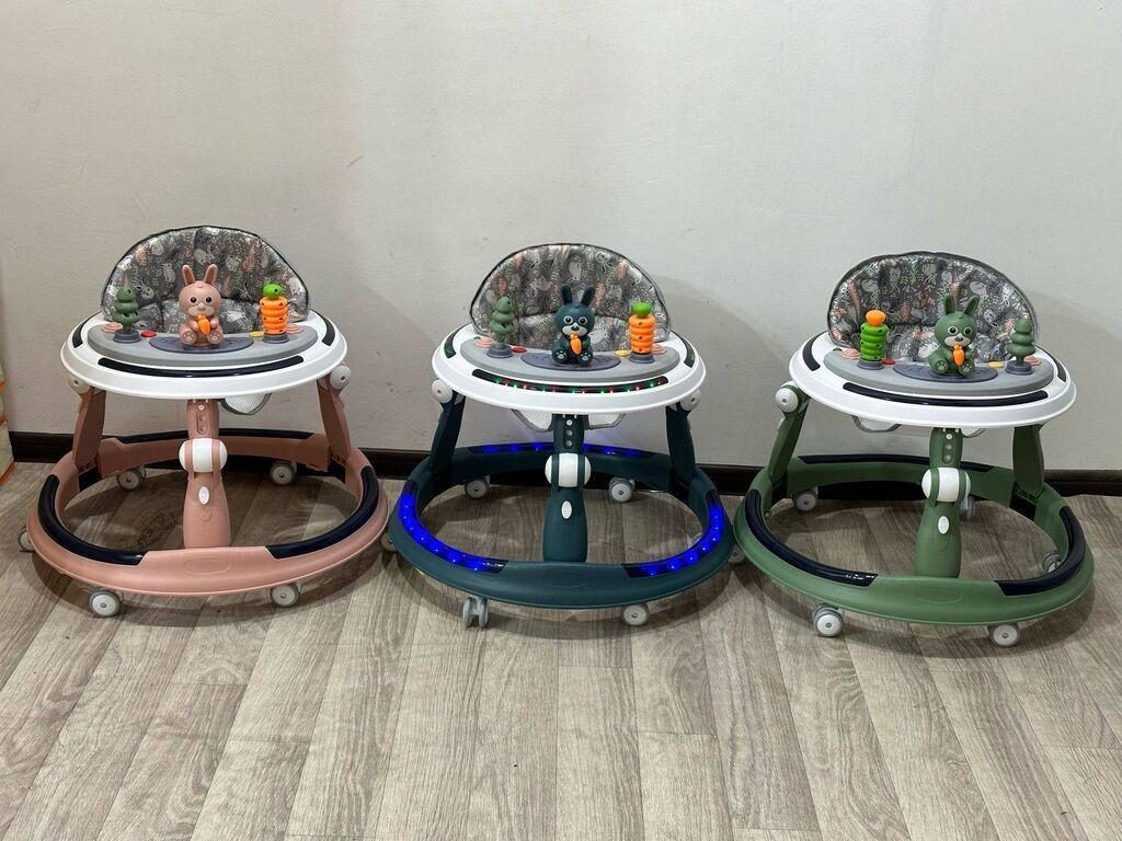 🌟 Ən Çox Sevilən Uşaq Yürütəc Modeli – İşıqlı, Dairəvi və Yumşaq