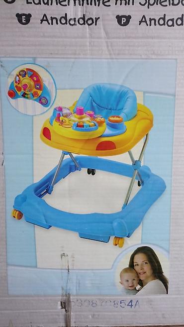 Yürütəc. Uşağın yeriməyi tez öyrənməsi üçün təkərli oturacaq - şəkil 2