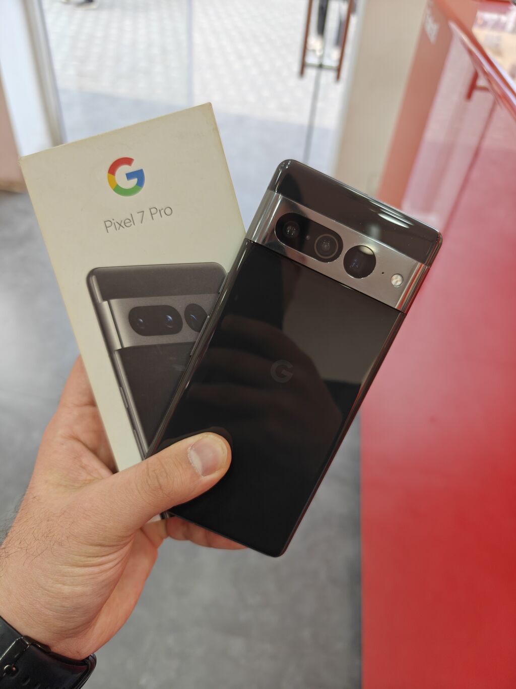 Google Pixel 7 Pro, 256 GB, rəng - Qara, Simsiz şarj