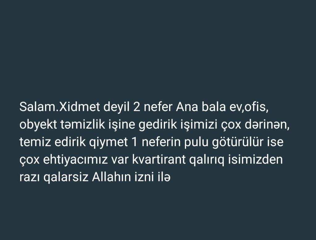Təmizlik | Evlər | Ümumi təmizlik