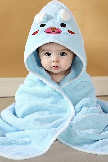 Hamam üçün Yeni rəng - Mavi Mikrofiber Dəsmal, Ödənişli çatdırılma - şəkil 2