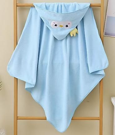 Hamam üçün Yeni rəng - Mavi Mikrofiber Dəsmal, Ödənişli çatdırılma - şəkil 3