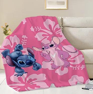 Yeni rəng - Çəhrayı Pambıq Pled, Ödənişli çatdırılma - şəkil 2