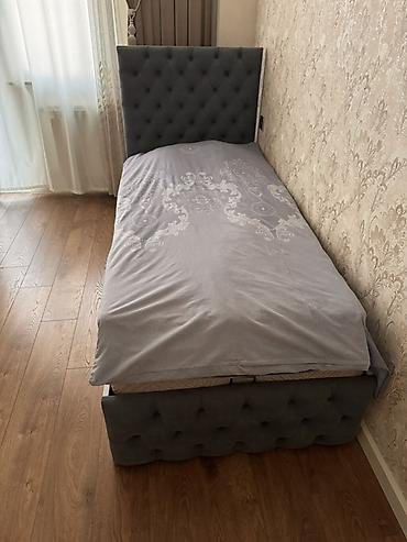 Təknəfərlik çarpayı, Bazalı, Matras ilə, Siyirməsiz, Azərbaycan - şəkil 2