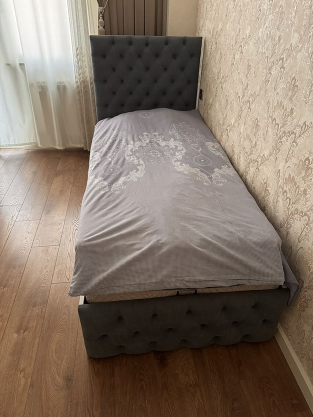 Təknəfərlik çarpayı, Bazalı, Matras ilə, Siyirməsiz, Azərbaycan