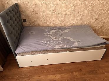 Təknəfərlik çarpayı, Bazalı, Matras ilə, Siyirməsiz, Azərbaycan - şəkil 4