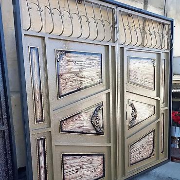 680 manatdan bawlayan qiymetlerle Demir qapilar darvazalar eni 3metir - şəkil 5