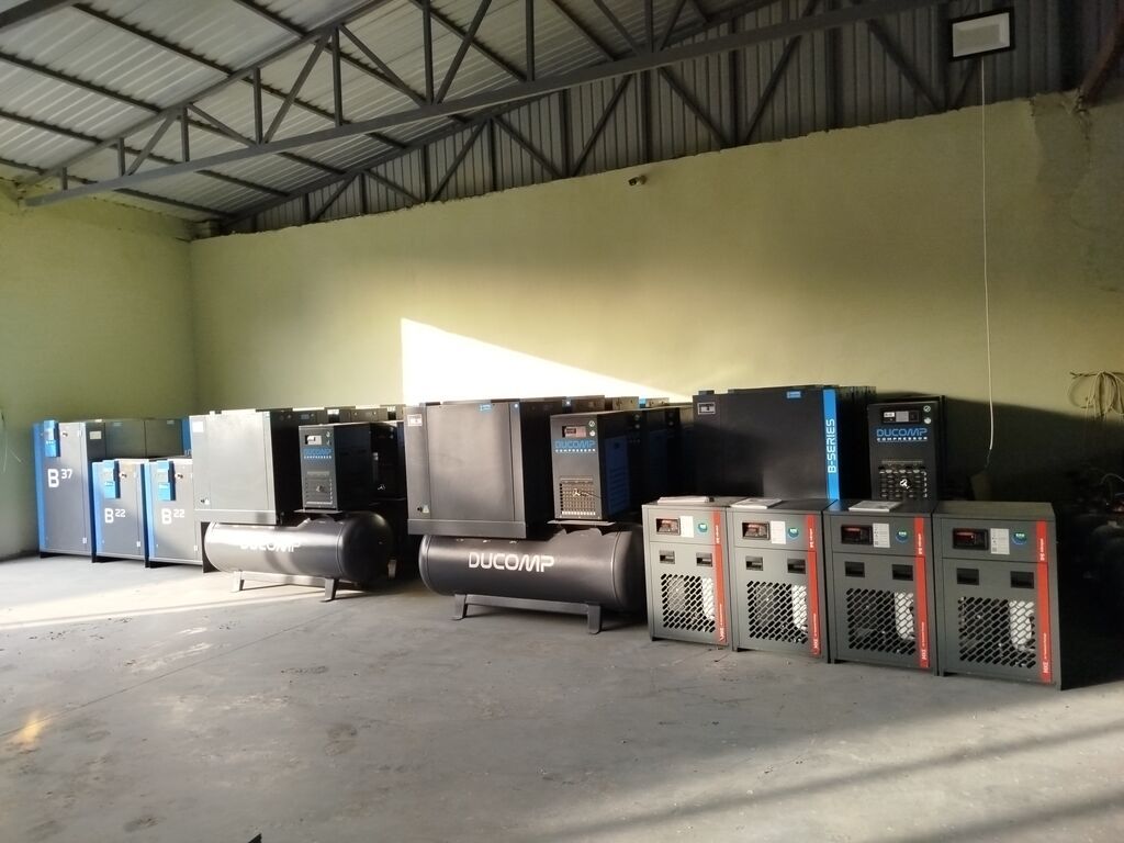 DUCOMP kompressor avadanlıqları Məhsul: sənaye tipli hava