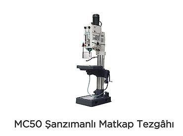 MC50 Şanzımanlı Matkap Tezgâhı Texniki xüsusiyyətlər: - Motor gücü - şəkil 2