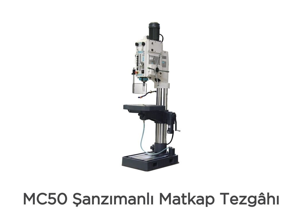 MC50 Şanzımanlı Matkap Tezgâhı Texniki xüsusiyyətlər: - Motor gücü