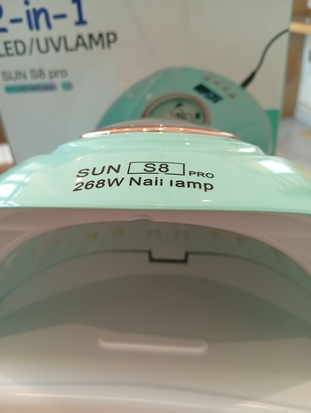 SUN S8 Pro 268W dırnaq lampası + elektrikli manikür,pedikür yonan