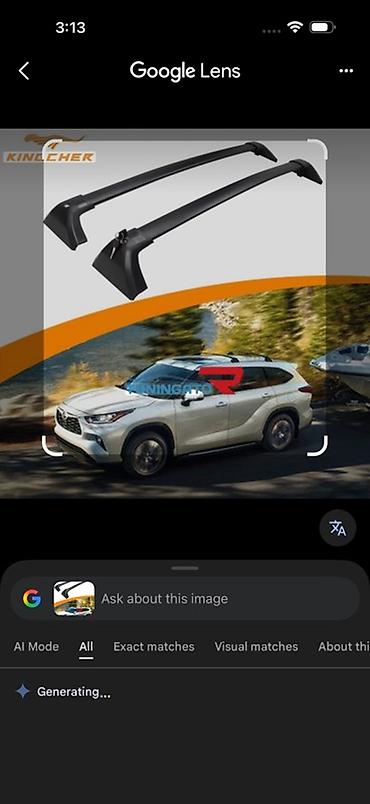 Toyota Highlander (2020-2023) üçün dam relsləri – eninə barlar - şəkil 4