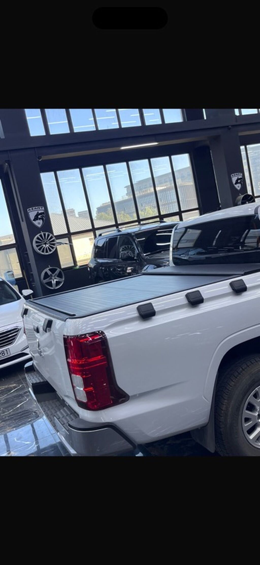 Mitsubishi L200 (pikap) üçün jalüz baqaj. Şəkildəkinin eynisidir, tam