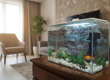 Akvarium balıqları aksesuarlar yem tor filter - şəkil 3