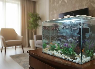 Akvarium balıqları aksesuarlar yem tor filter - şəkil 2