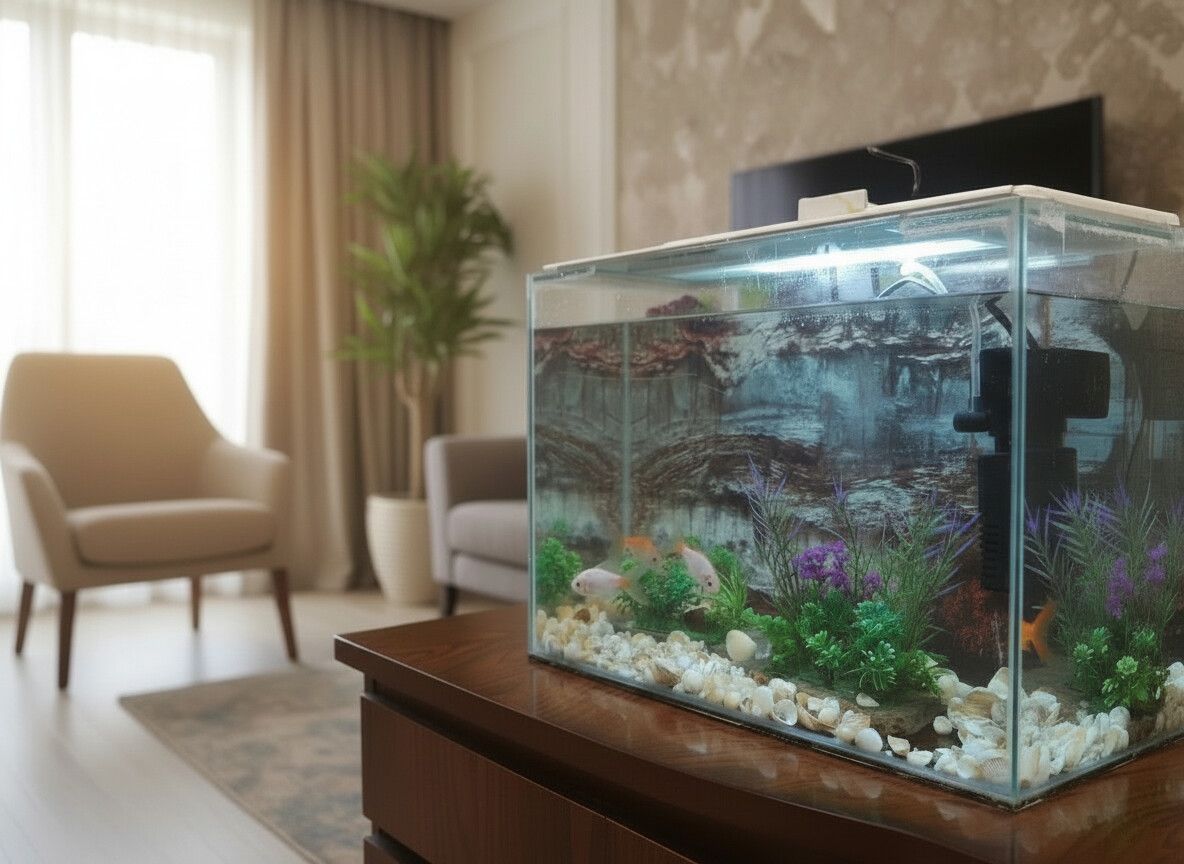 Akvarium balıqları aksesuarlar yem tor filter