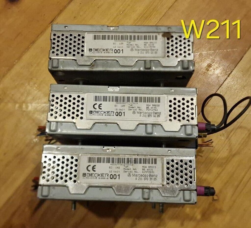 "Mercedes-Benz W211" radio bloku Panarama radio bloku