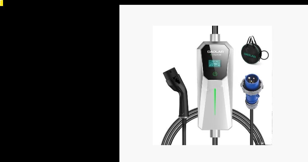 Elektromobil adapteri GBT 7KW ⚡ GPT 7kW EV şarj cihazı (5 metrlik