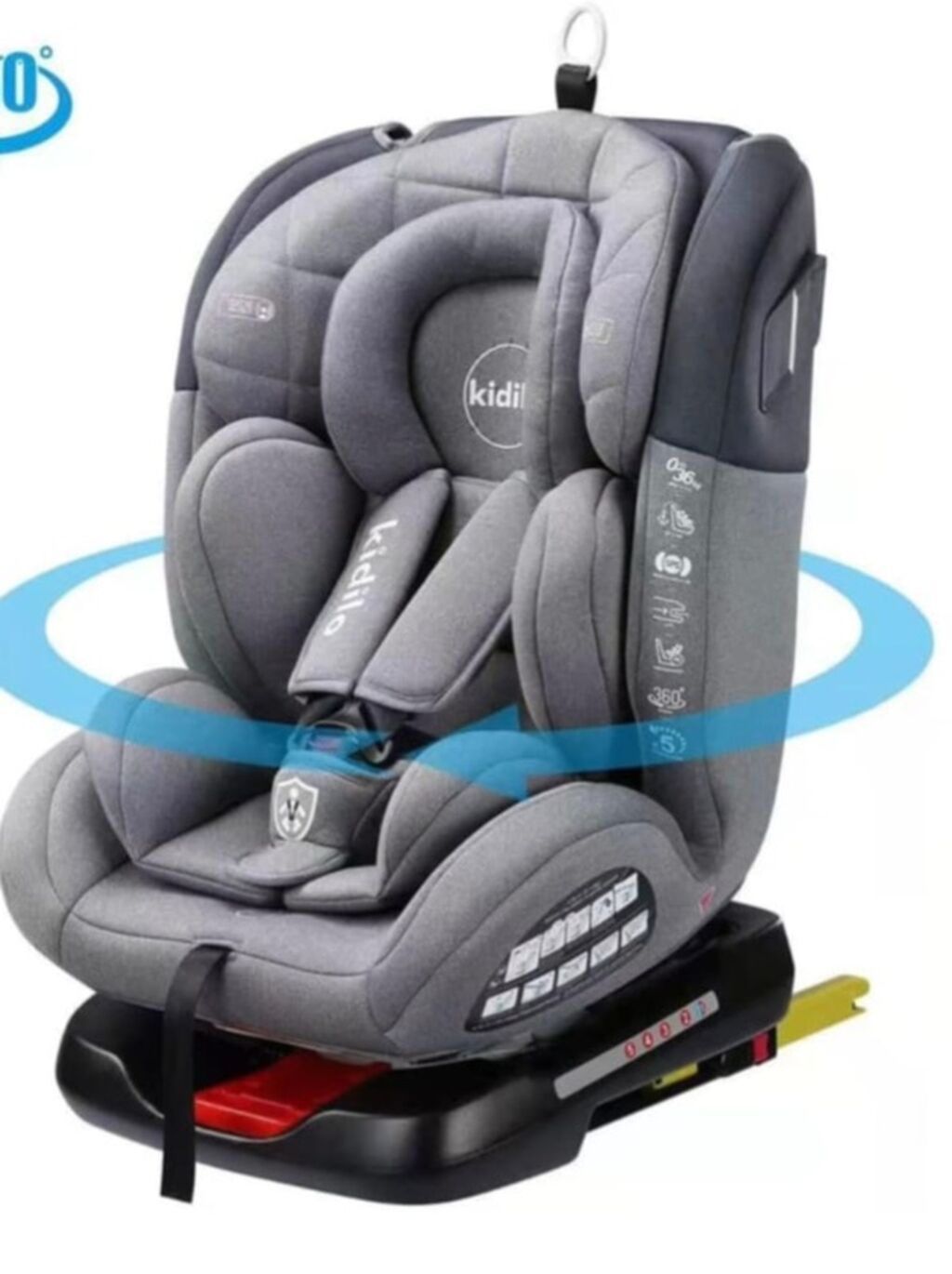 Kidilo uşaq avtomobil oturacağı - 0–36 kq (təx. 0–12 yaş) üçün