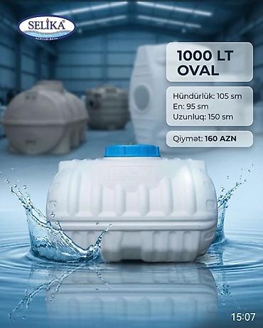 Bak, Plastik, 1000 l l - şəkil 4