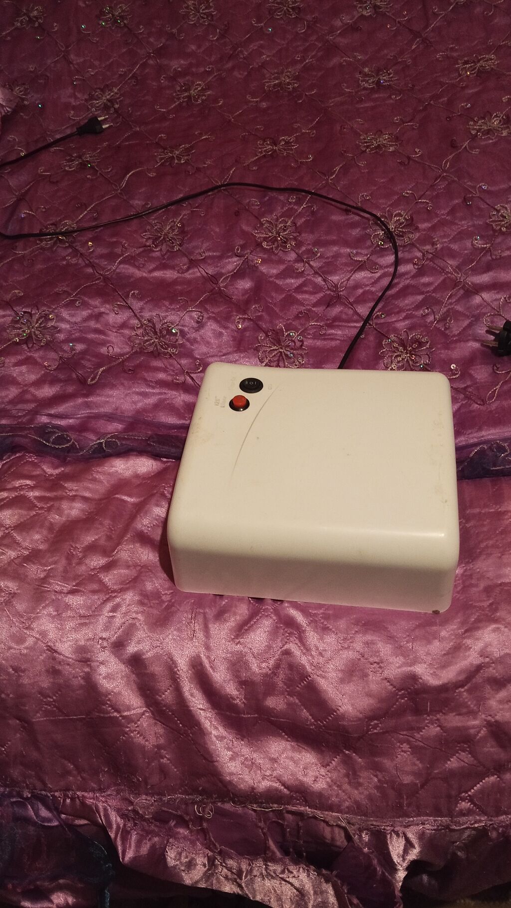 UV dırnaq quruducu (manikür üçün lampa) - Elektriklə işləyən UV/LED