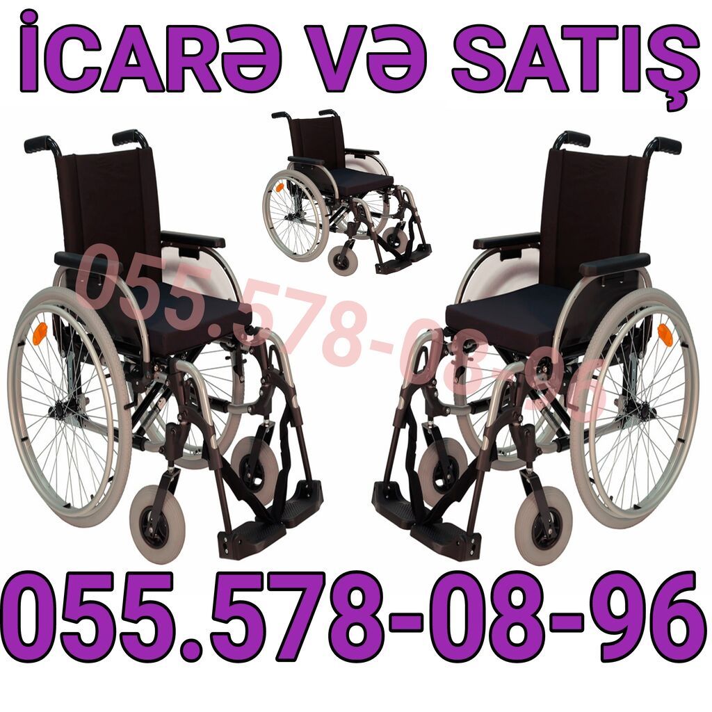 Təkərli kürsü, həm icarəyə, həm də satışa təklif olunur. Bu əlil