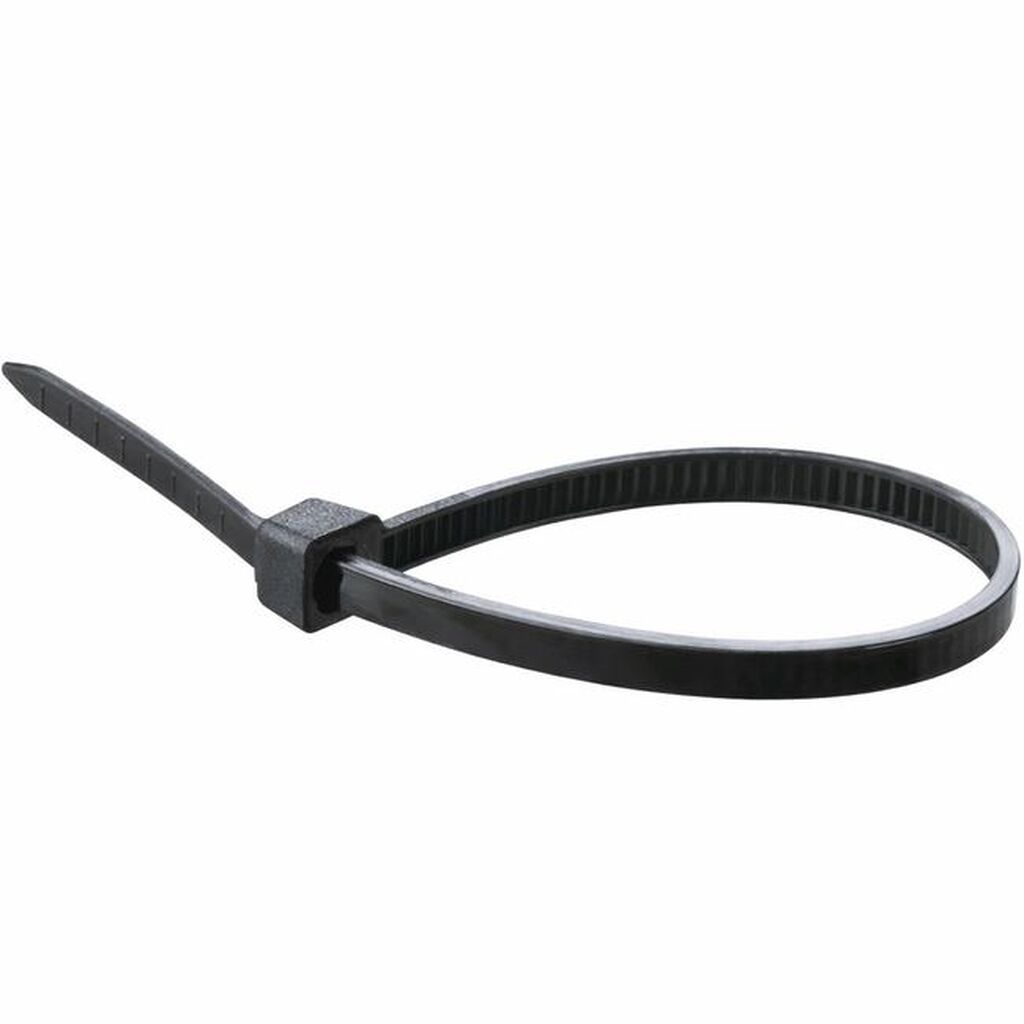 Plastik kabel bağı, qara, Xamut 4×150 mm, 100 ədəd Xüsusiyyətlər