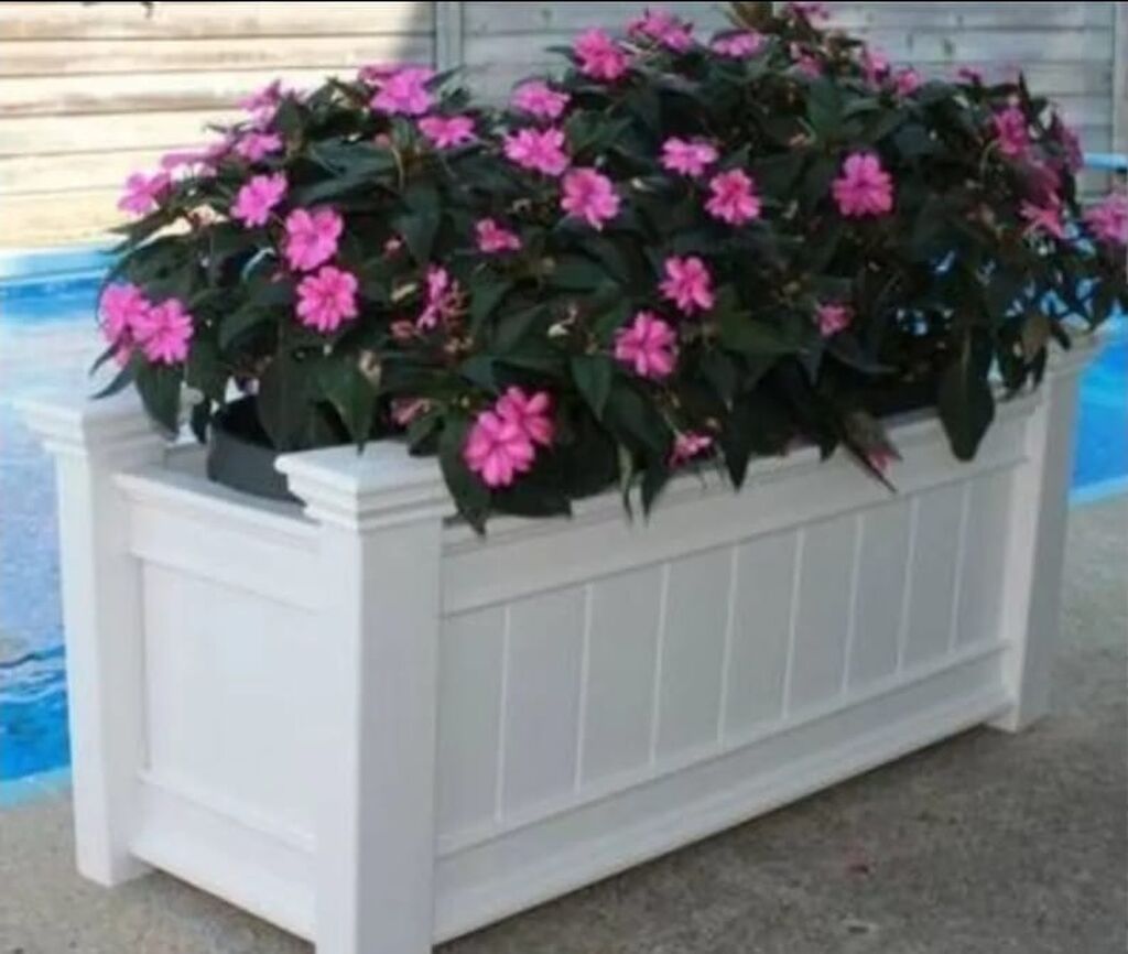 Dibçək Ağ rəngli #dibcək #dibcek #кашпо #цветочницы dekorativ ağacdan