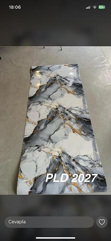Məhsul: Dekorativ PVC yapışqanlı örtük – mərmər effektli panellər - şəkil 5