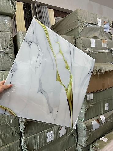 Mermer effekti veren . Turkiyenindi Pvc divar kagizlarinin - şəkil 2