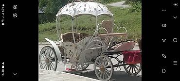 Fayton satılır Qədimi dizaynda, dəmir konstruksiya ilə yığılmış fayton - şəkil 4