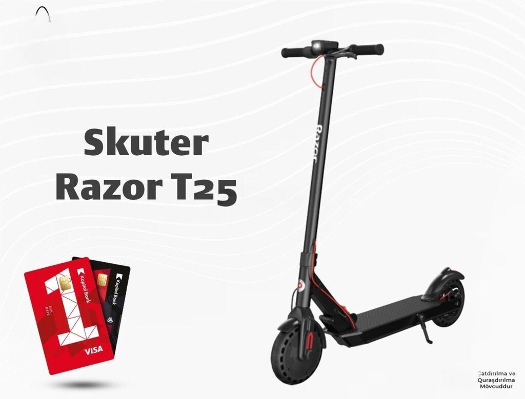 Elektrikli skuter Razor T25Elektrikli Skuter Razor T25 🏷️ Outlet